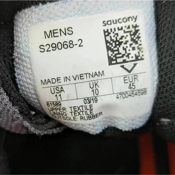 Saucony Kilkenny XC8 Spike Competition Cross Country Racing Shoes - 11 - Picture 11 of 11